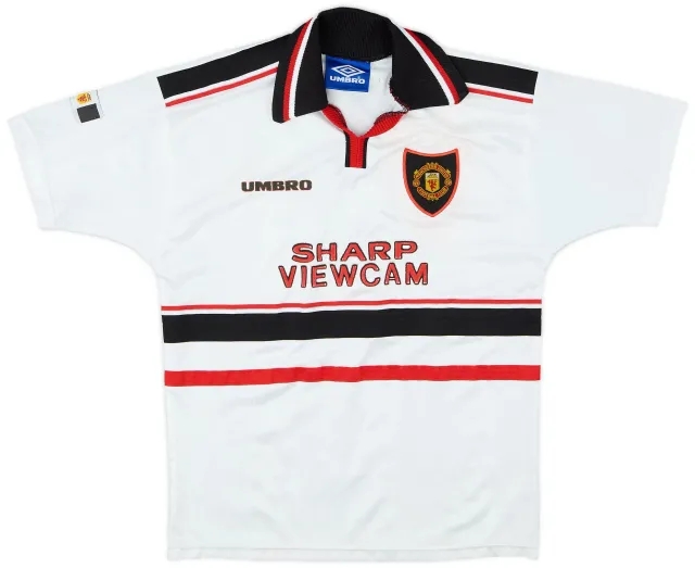 Umbro 1997-99 Manchester United Away Shirt - 7/10 - (L.Boys)