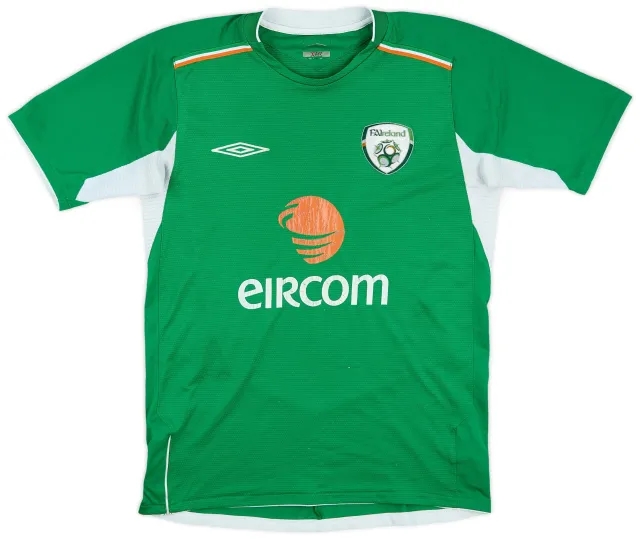 Umbro 2004-06 Ireland Home Shirt - 5/10 - (S)