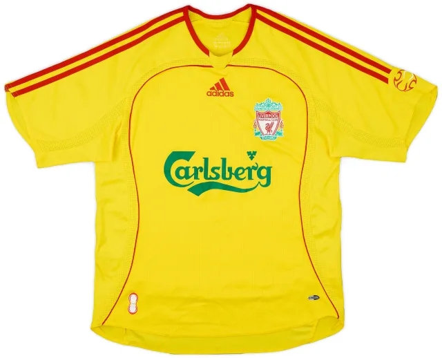 adidas 2006-07 Liverpool Away Shirt - 9/10 - (L.Boys)