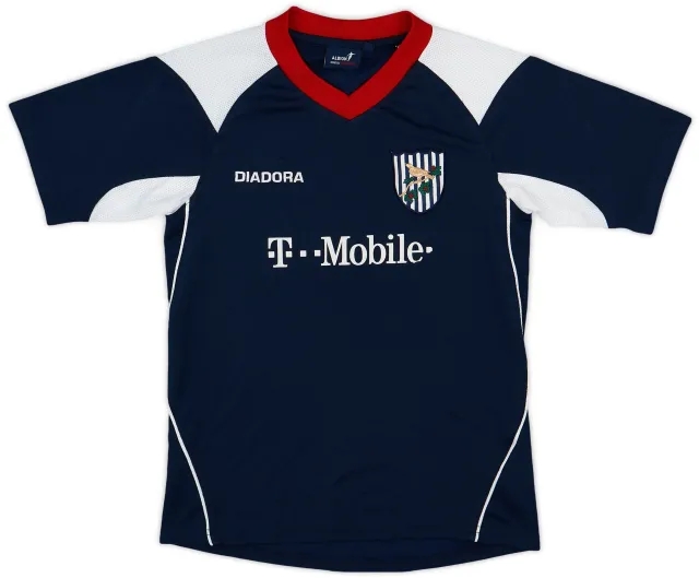 2005-06 West Brom Diadora Training Shirt - 7/10 - (S.Boys)