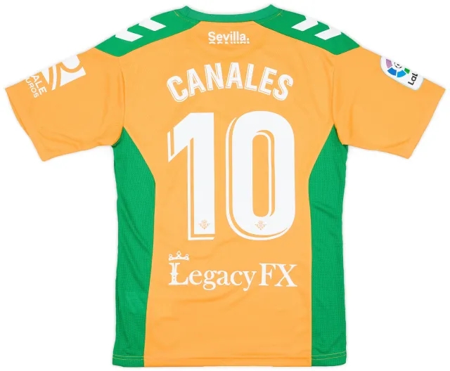 Hummel 2022-23 Real Betis Third Shirt Canales #10 - As New - (S)
