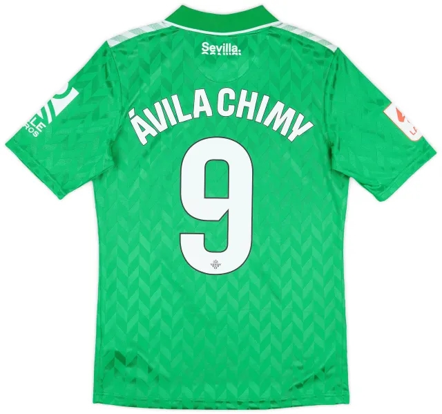 Hummel 2023-24 Real Betis Away Shirt Avila Chimy #9 (S)