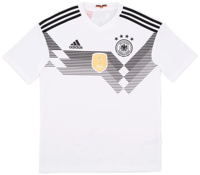 adidas 2018-19 Germany Home Shirt - 9/10 - (XL.Boys)