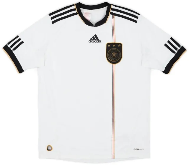 adidas 2010-11 Germany Home Shirt - 8/10 - (L.Boys)