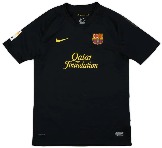 Nike 2011-12 Barcelona Away Shirt - 9/10 - (L.Boys)