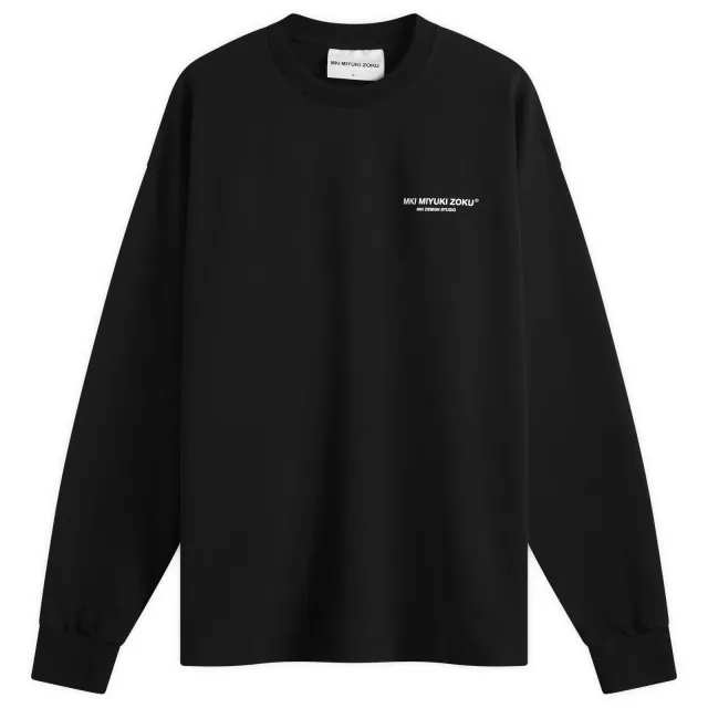 MKI Men's Design Studio Long Sleeve T-Shirt Black