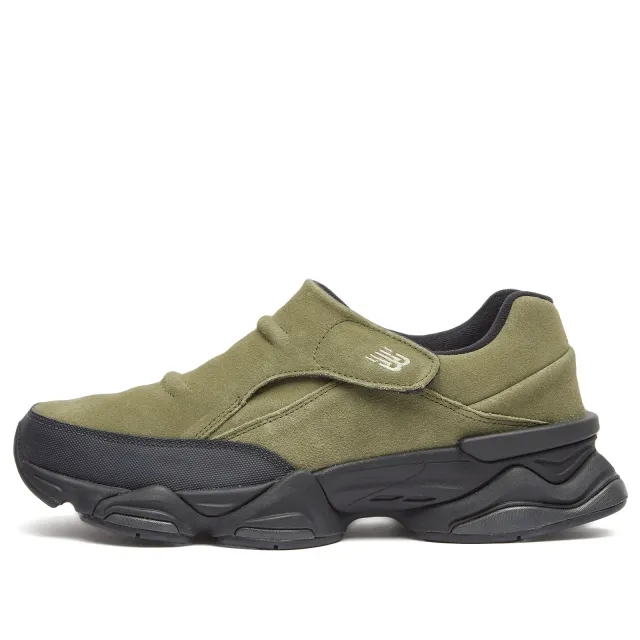 New Balance Unisex 8040 in Green/Black Leather