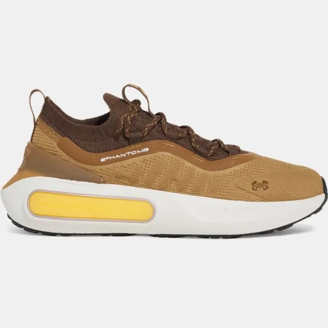 Men's  Under Armour  Phantom 4 Shoes Coyote / Gridiron Brown / Noble Gold 8.5