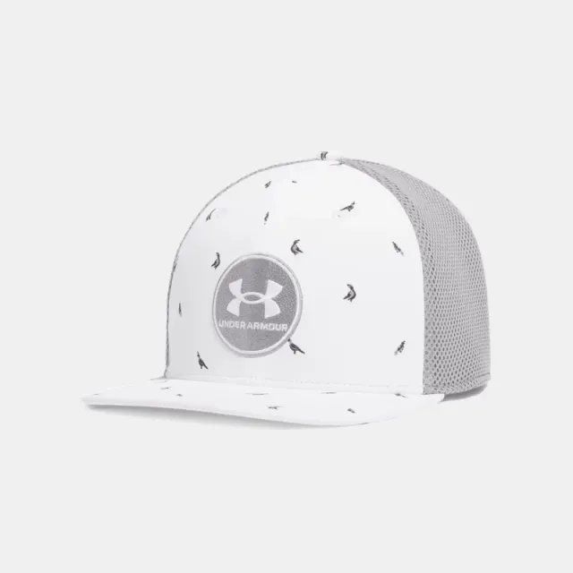 Men's  Under Armour  Iso-Chill Drive Low Stretch Fit Cap White / White XL/XXL