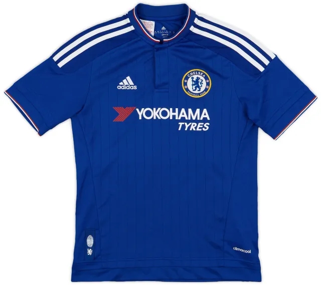 adidas 2015-16 Chelsea Home Shirt - 8/10 - (M.Boys)