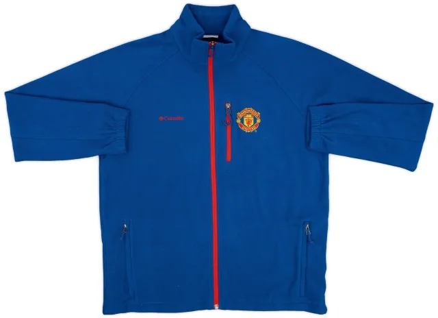 Jacket/Coat 2018-19 Manchester United Columbia Fleece Track Jacket - 8/10 - (XL)