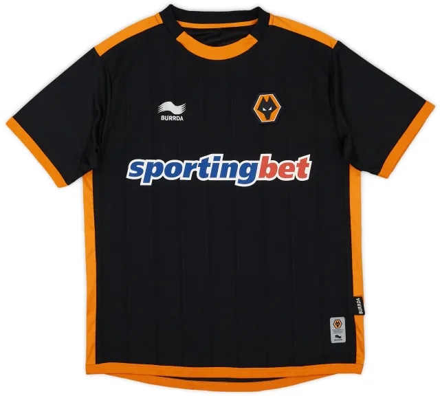 Burrda 2010-12 Wolves Away Shirt - 8/10 - (M)