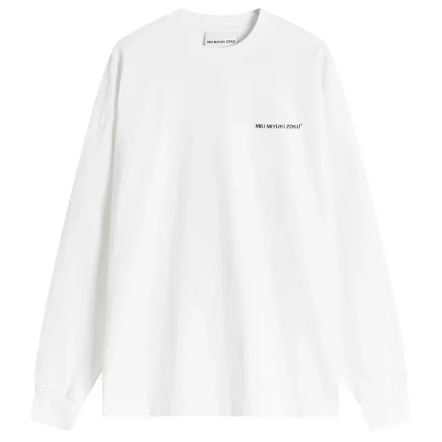 MKI Men's Uniform Long Sleeve T-Shirt White