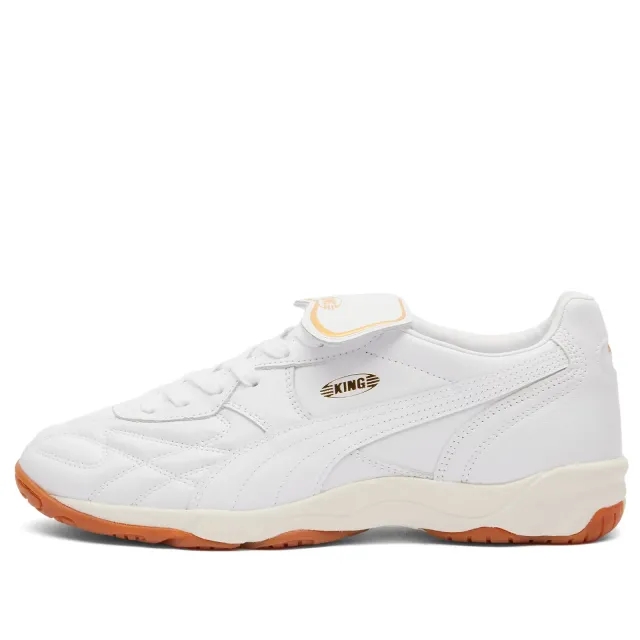 PUMA King Indoor Sneakers Unisex, White/Frosted Ivory