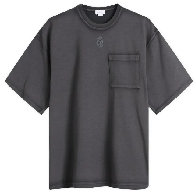 Alexander McQueen Men's Fade Effect T-Shirt Black/Black