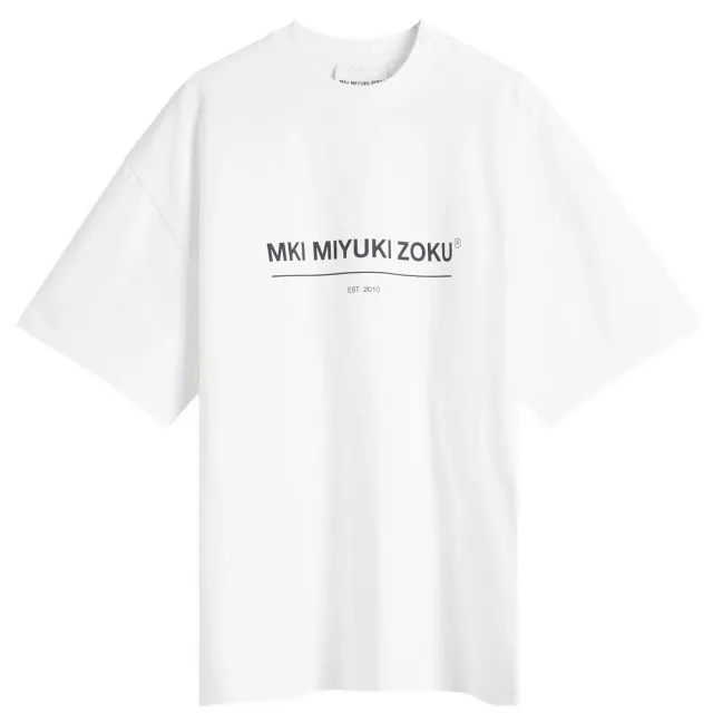 MKI Men's Linear T-Shirt White
