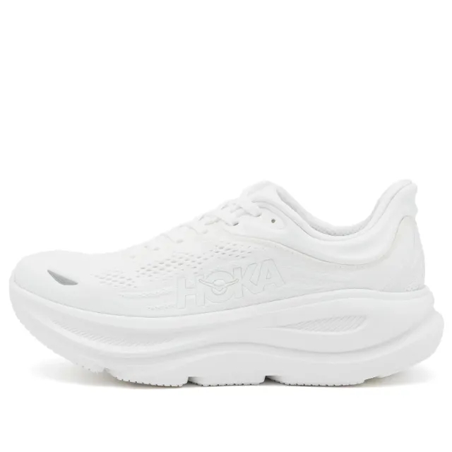 Hoka One One HOKA Women's Bondi 9 Road Running Shoes - White -  Size: UK 8