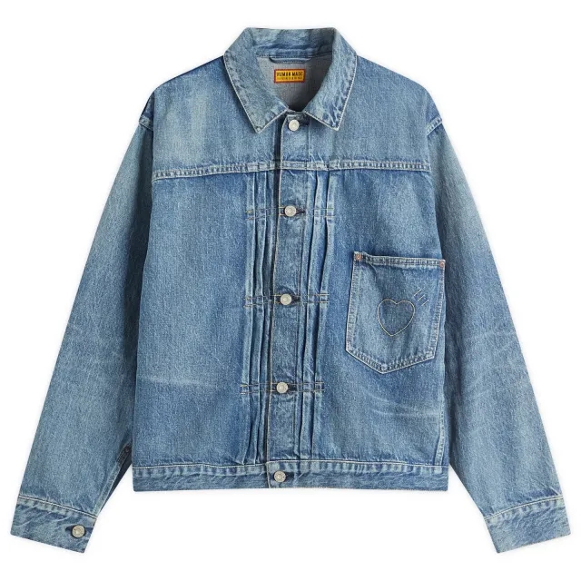 Human Made Men's Denim Future Work Jacket Indigo