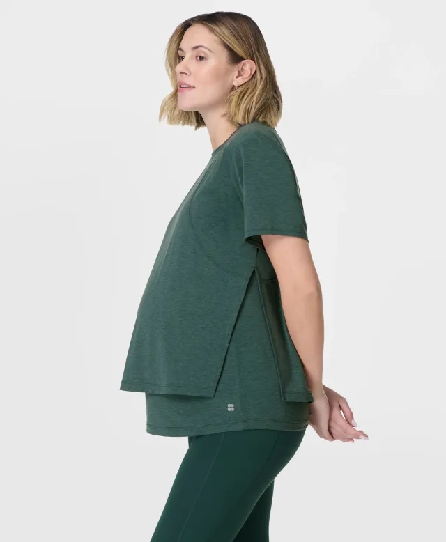 Soft Flow 2 In 1 Nursing T-Shirt