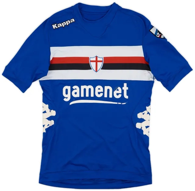 Kappa 2012-13 Sampdoria Home Shirt #9 - 4/10 - (S)