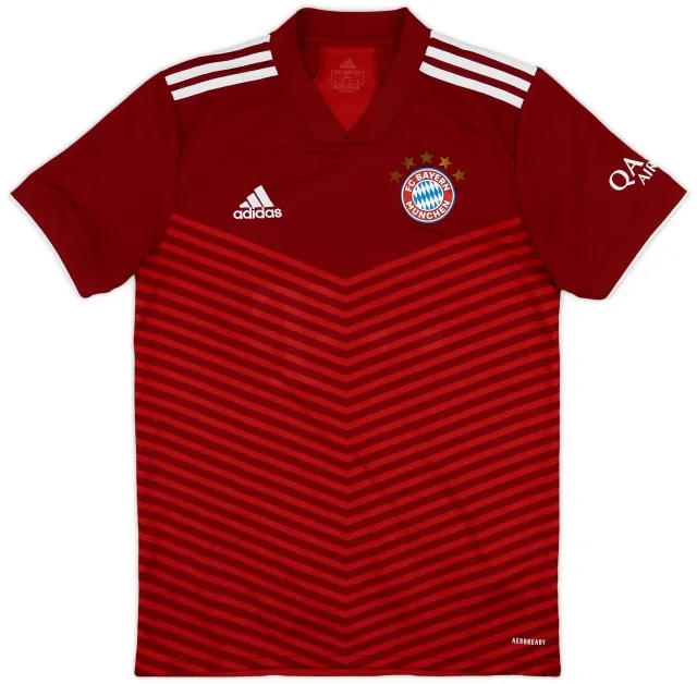 adidas 2021-22 Bayern Munich Home Shirt - 3/10 - (S)