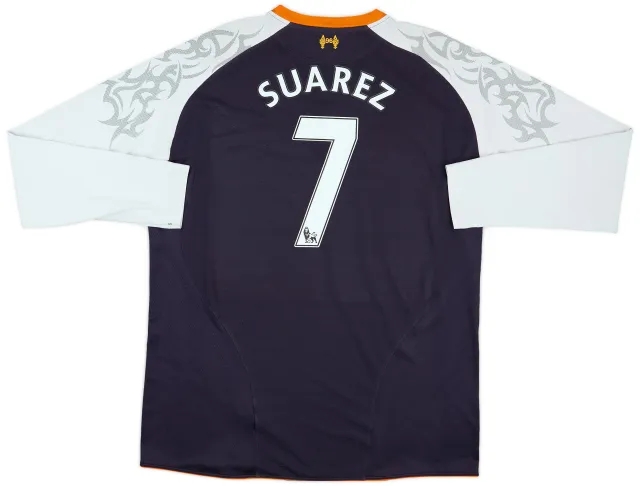 2012-13 Liverpool Third Shirt Suarez #7 - 6/10 - (XXL)