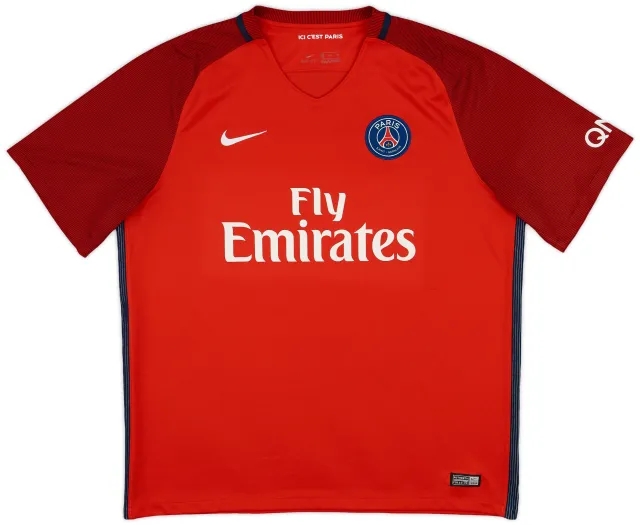Nike 2016-17 Paris Saint-Germain Away Shirt - 8/10 - (XXL)