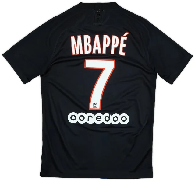 Nike 2019-20 Paris Saint-Germain Fourth Shirt Mbappe #7 - 8/10 - (S)