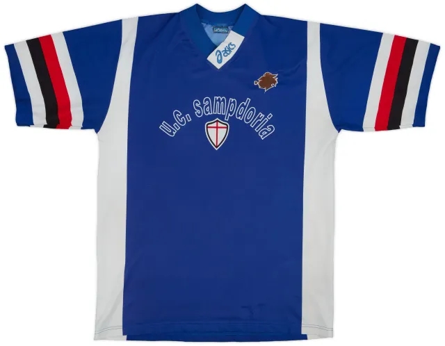 1996-97 Sampdoria Asics Training Shirt - 7/10 - (L)
