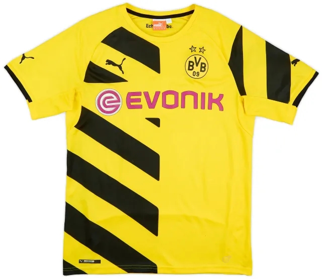 Puma 2014-15 Borussia Dortmund Home Shirt - 6/10 - (M)