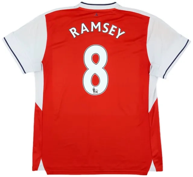Puma 2016-17 Arsenal Home Shirt Ramsey #8 - 5/10 - (XL)
