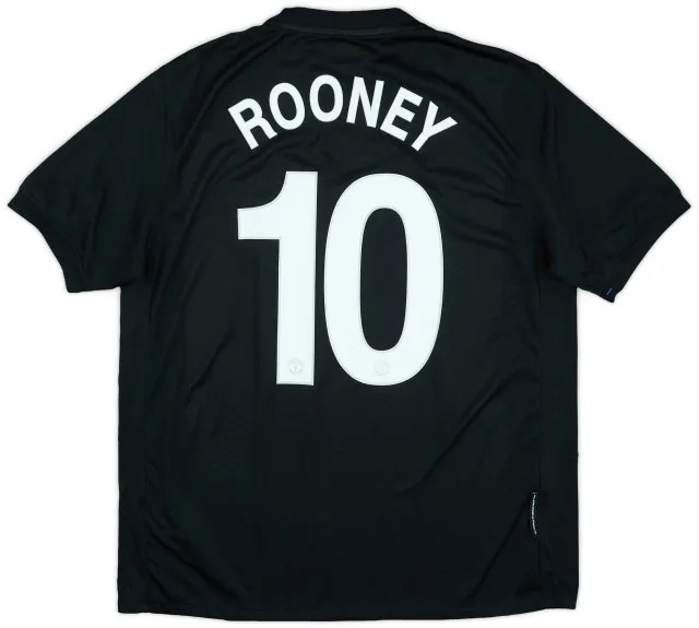 Nike 2009-10 Manchester United Away Shirt Rooney #10 - 6/10 - (L)