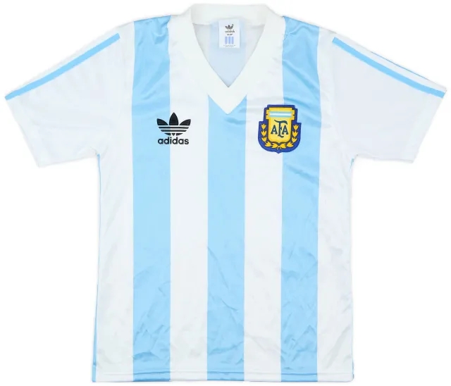adidas 1990-91 Argentina Home Shirt - 5/10 - (M.Boys)
