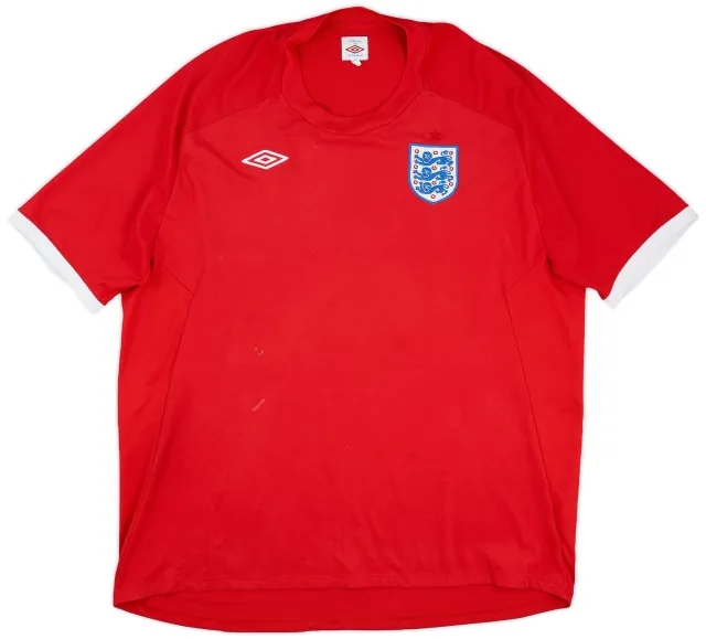 Umbro 2010-11 England Away Shirt - 6/10 - (3XL)