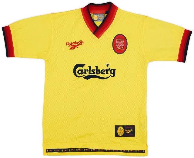 Reebok 1997-99 Liverpool Away Shirt - 8/10 - (M.Boys)