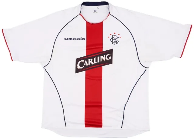 Umbro 2005-06 Rangers Away Shirt - 8/10 - (XL)