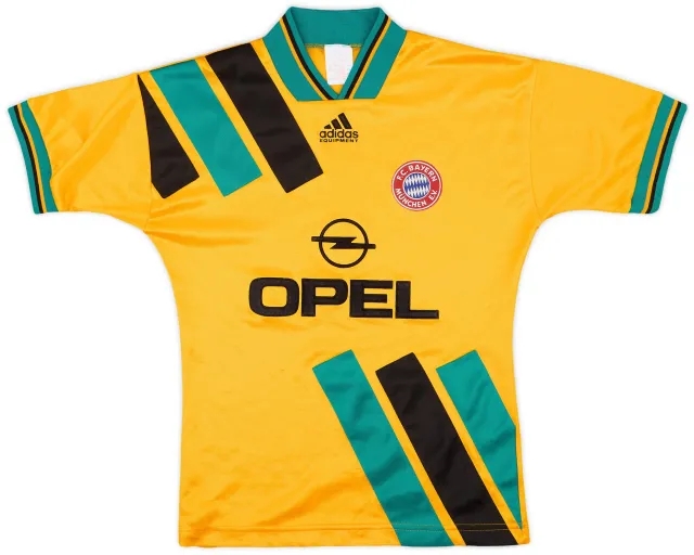 adidas 1993-96 Bayern Munich Away Shirt - 9/10 - (M.Boys)