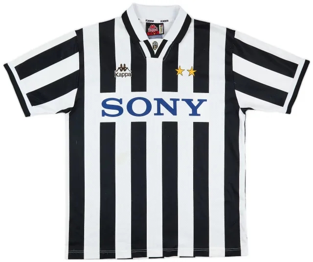 Kappa 1995-97 Juventus Basic Home Shirt #10 - 6/10 - (L)