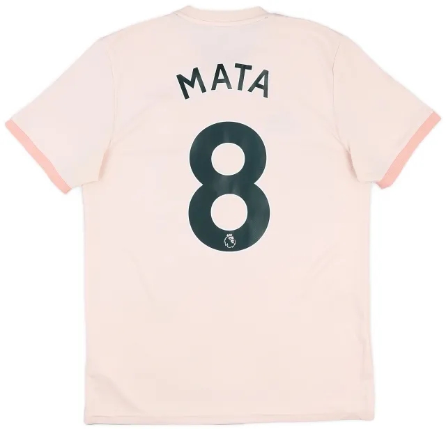 adidas 2018-19 Manchester United Away Shirt Mata #8 - 9/10 - (M)