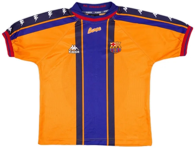 Kappa 1997-98 Barcelona Away Shirt - 9/10 - (S)