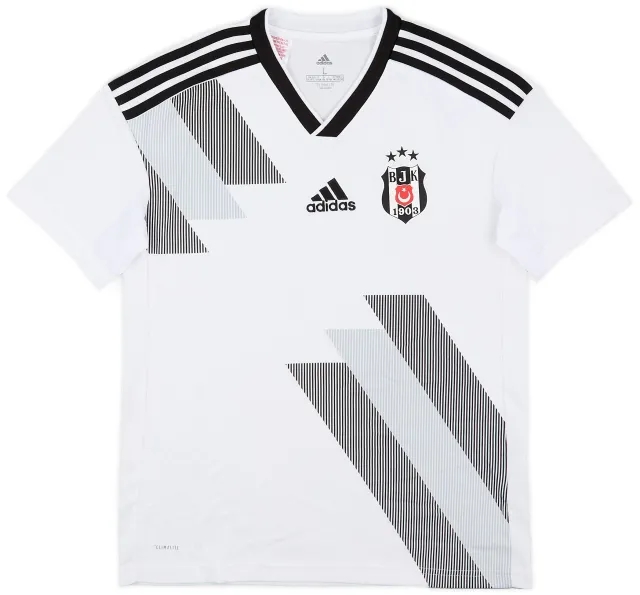 adidas 2019-20 Besiktas Home Shirt - 9/10 - (L.Boys)