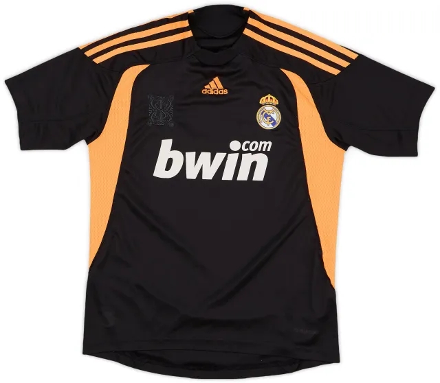 adidas 2009-10 Real Madrid GK S/S Home Shirt - 7/10 - (M.Boys)
