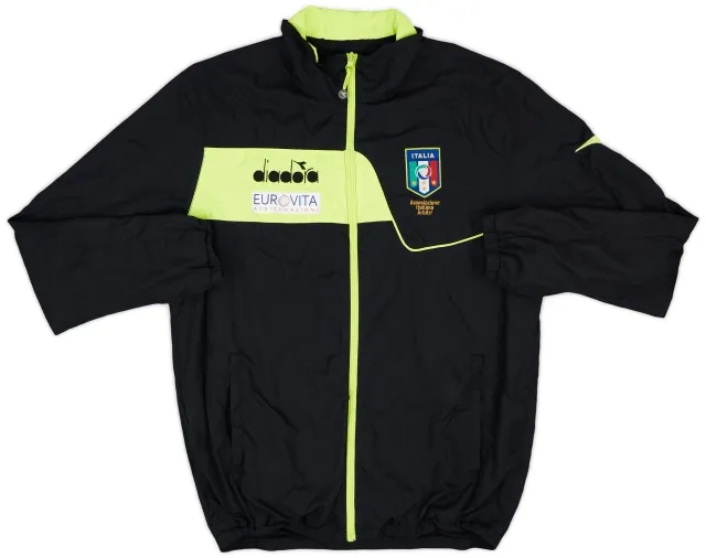 2008-09 Italy Diadora Referee Track Jacket - 8/10 - (M)
