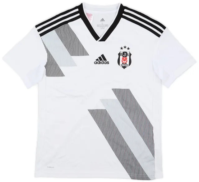 adidas 2019-20 Besiktas Home Shirt - 9/10 - (L.Boys)