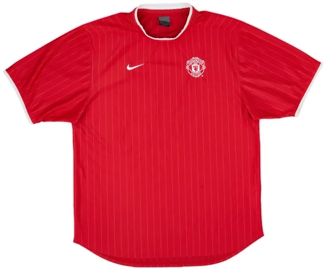 2003-04 Manchester United Nike Training Shirt - 9/10 - (M)