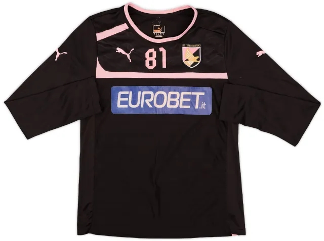 2012-13 Palermo Player Issue Puma Training L/S Shirt #81 - 5/10 - (S)