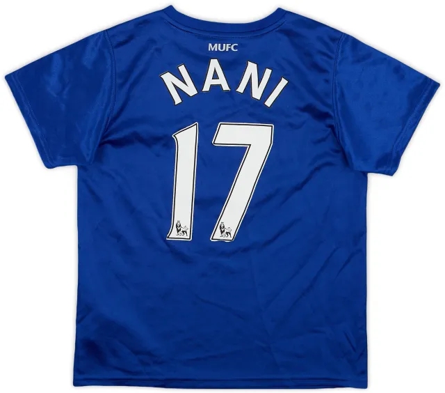 Nike 2008-09 Manchester United Third Shirt Nani #17 - 7/10 - (6-7 Years)