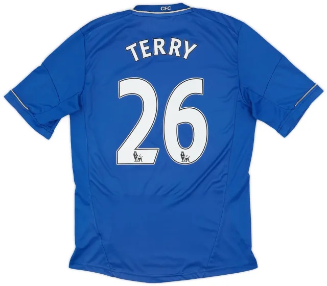 adidas 2012-13 Chelsea Home Shirt Terry #26 - 6/10 - (M)