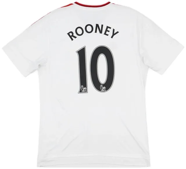 adidas 2015-16 Manchester United Away Shirt Rooney #10 - 7/10 - (L)
