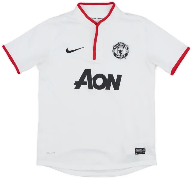 Nike 2012-14 Manchester United Away Shirt - 7/10 - (M.Boys)